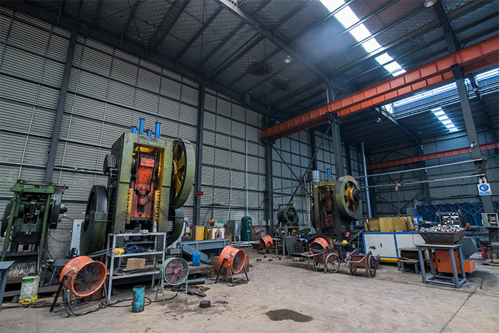 乐清网架配件-锥头加工车间