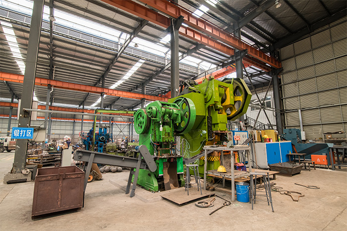 乐清网架配件-锥头加工车间